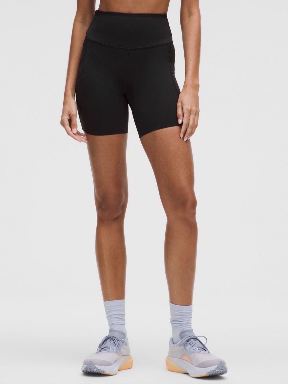 NWT Lululemon Fast and Free High-Rise 6” Shorts – Black